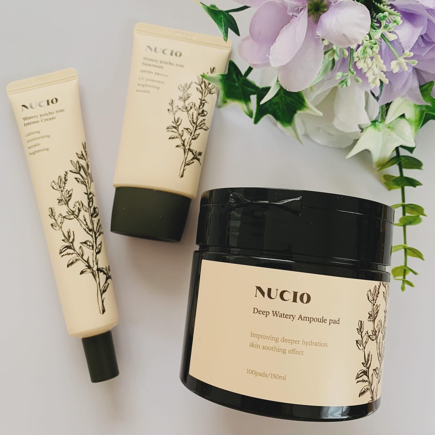 ウォータリー復活草日焼け止め/NUCIO/日焼け止めクリームを使ったクチコミ（1枚目）