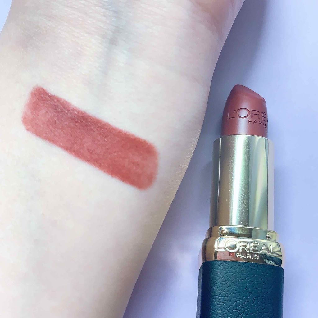 カラーリッシュモイストマットN/ロレアル パリ/口紅を使ったクチコミ（2枚目）