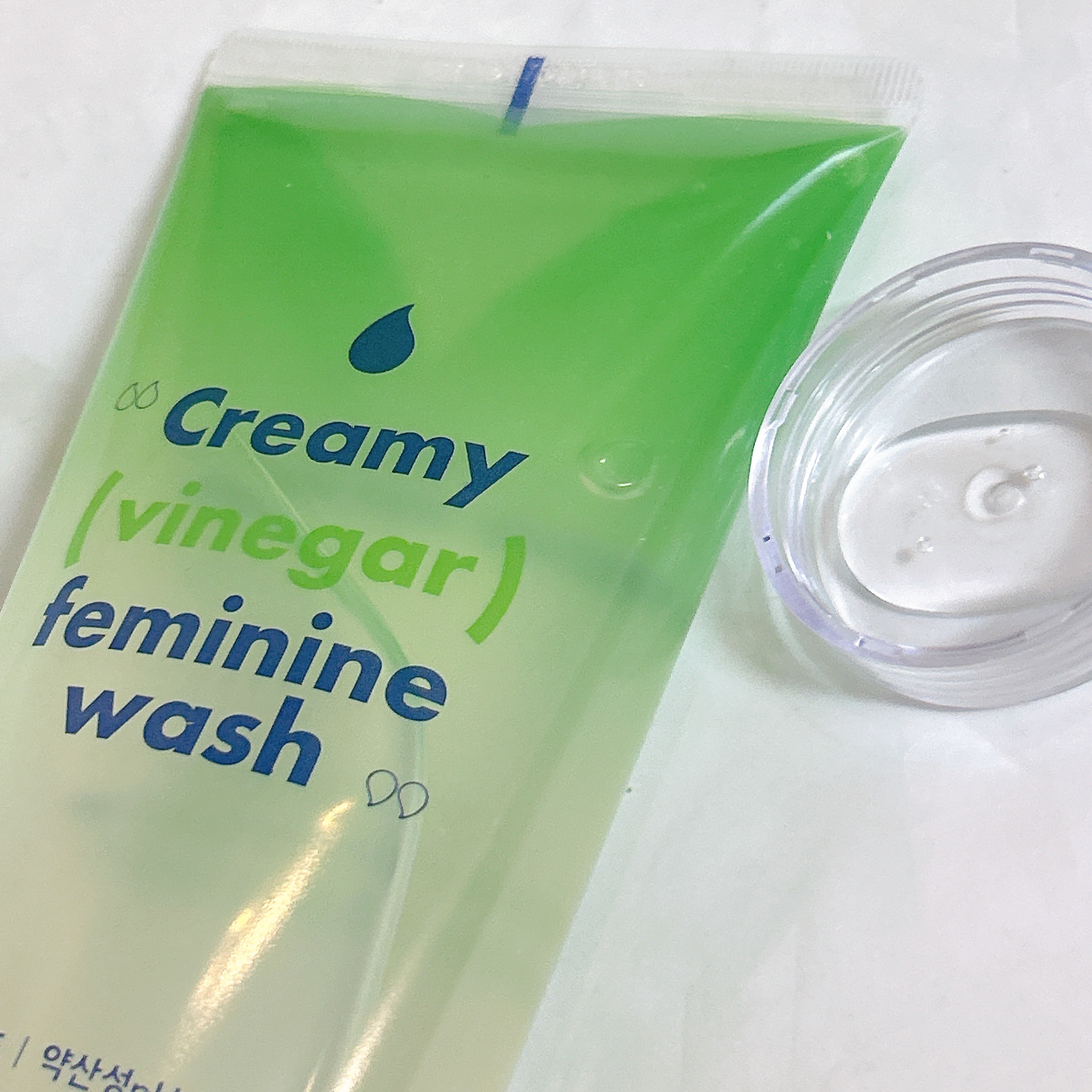 クリーミービネガーフェミニンウォッシュ/suiskin/ボディソープを使ったクチコミ（2枚目）