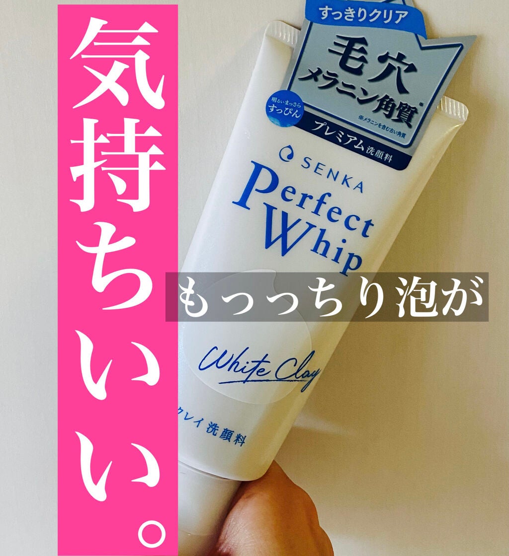 パーフェクトホワイトクレイ/SENKA(専科)/洗顔フォームを使ったクチコミ(1枚目)