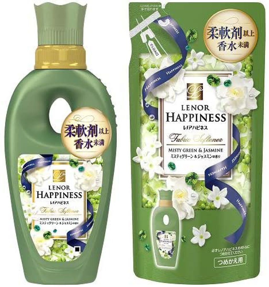レノア ハピネス 柔軟剤 ミスティグリーン&ジャスミン レノア