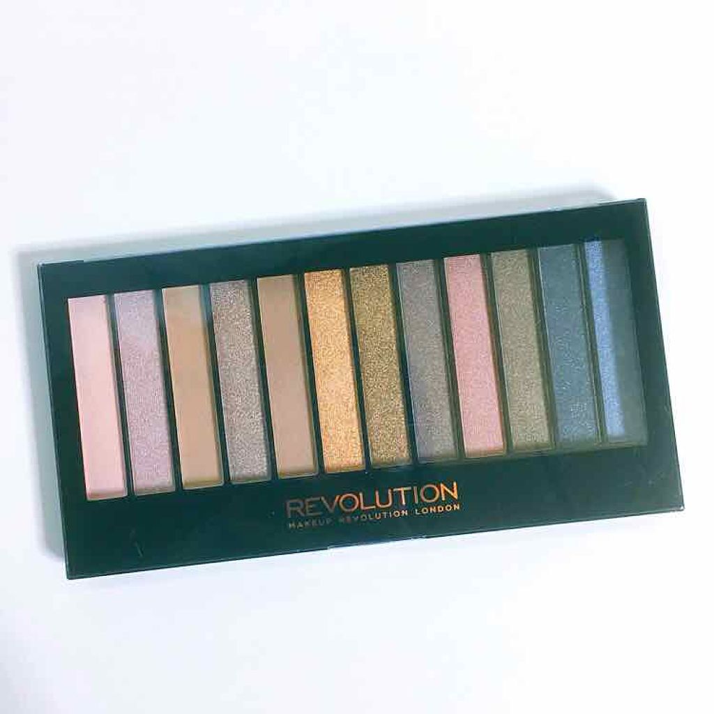 redemption eye shadow palette/MAKEUP REVOLUTION/アイシャドウパレットを使ったクチコミ(1枚目)