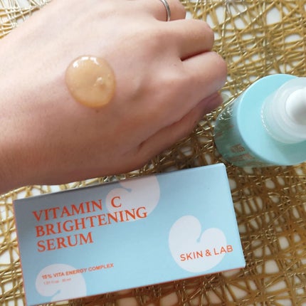ビタミンCブライトニングセラム /SKIN&LAB/美容液を使ったクチコミ(3枚目)