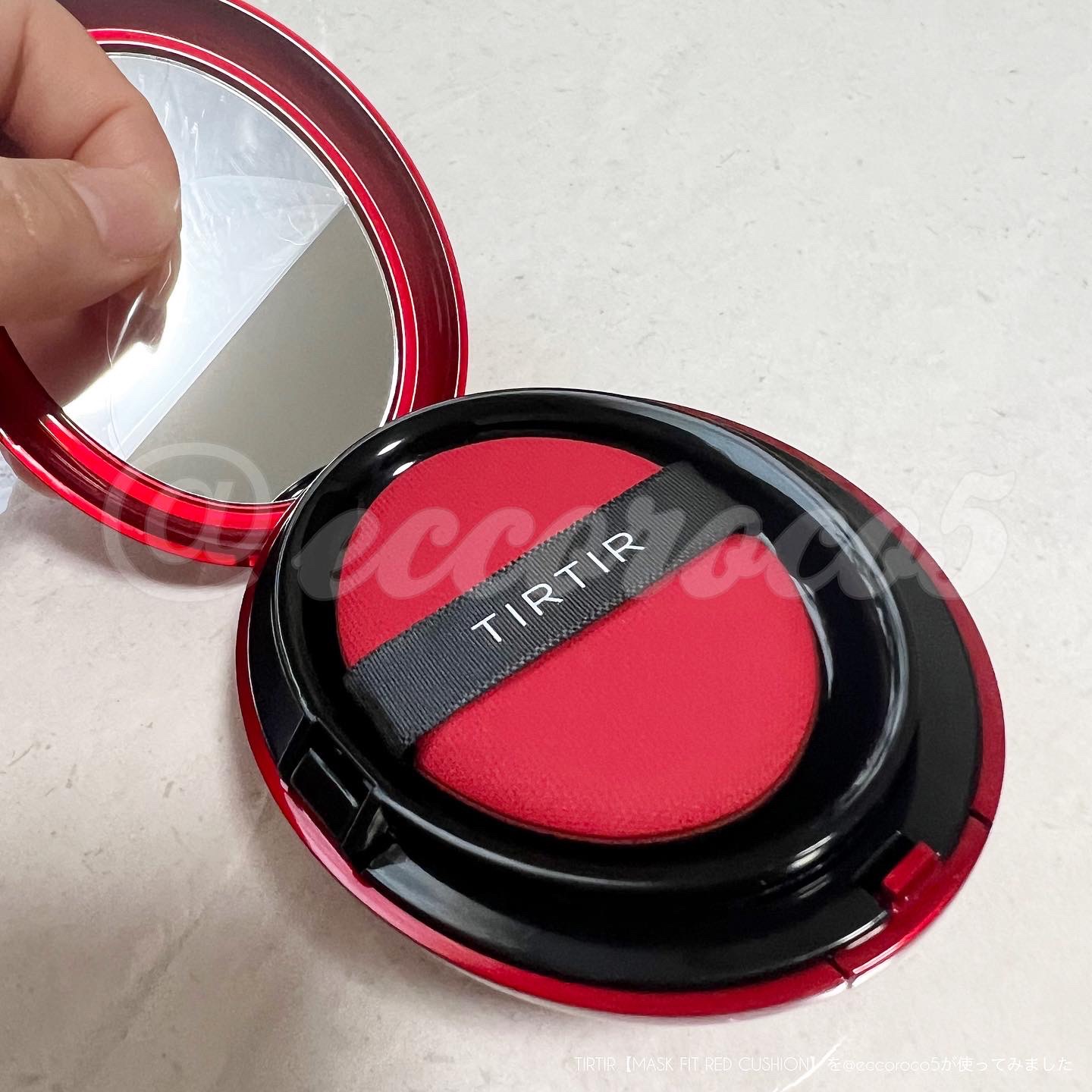 マスク フィット レッド クッション/TIRTIR(ティルティル)/クッションファンデーションを使ったクチコミ（2枚目）