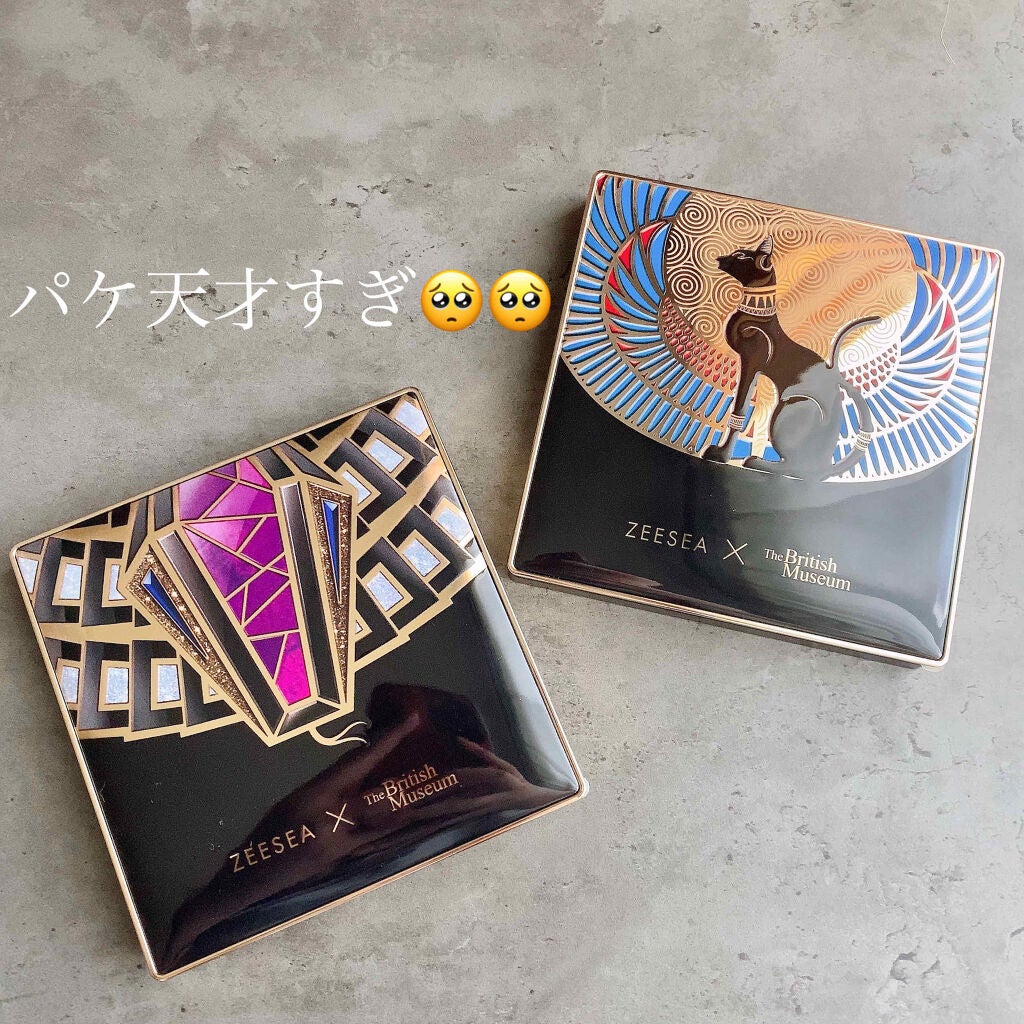 大英博物館 エジプトシリーズ アイシャドウパレット/ZEESEA/アイシャドウパレットを使ったクチコミ(2枚目)