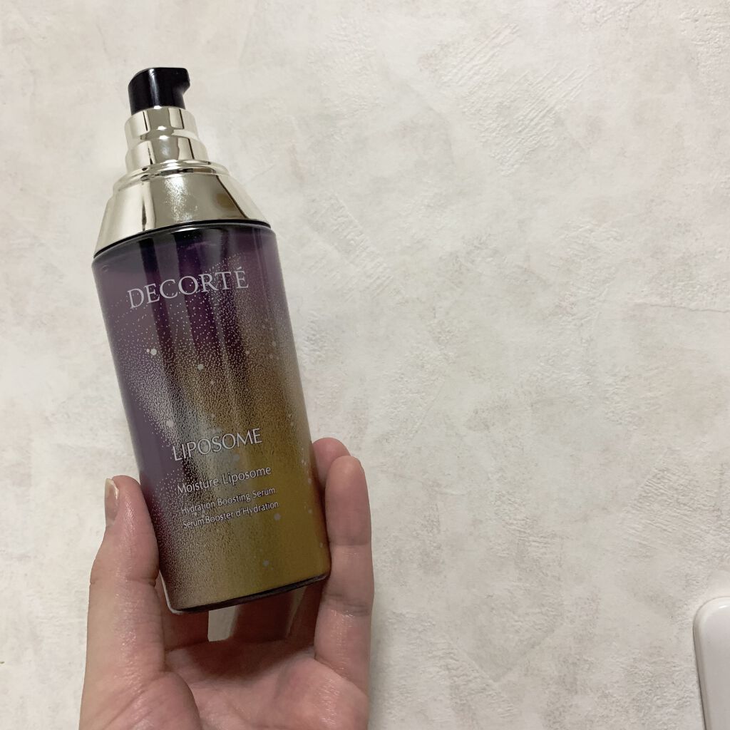 モイスチュア リポソーム 85ml ホワイトシルバー×カッパーゴールド/DECORTÉ/美容液を使ったクチコミ（1枚目）