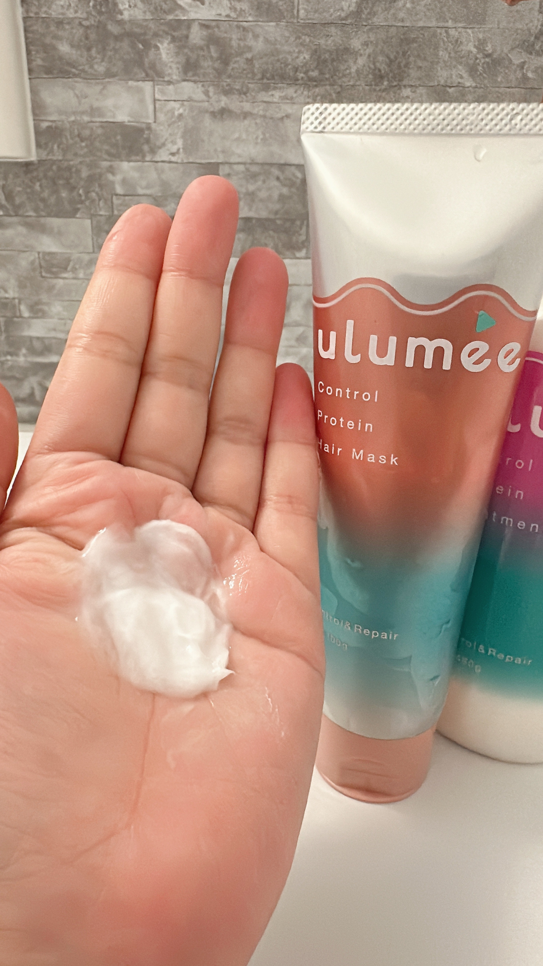 コントロールプロテイン ヘアマスク/ulumee/ヘアマスク・ヘアパックを使ったクチコミ（1枚目）