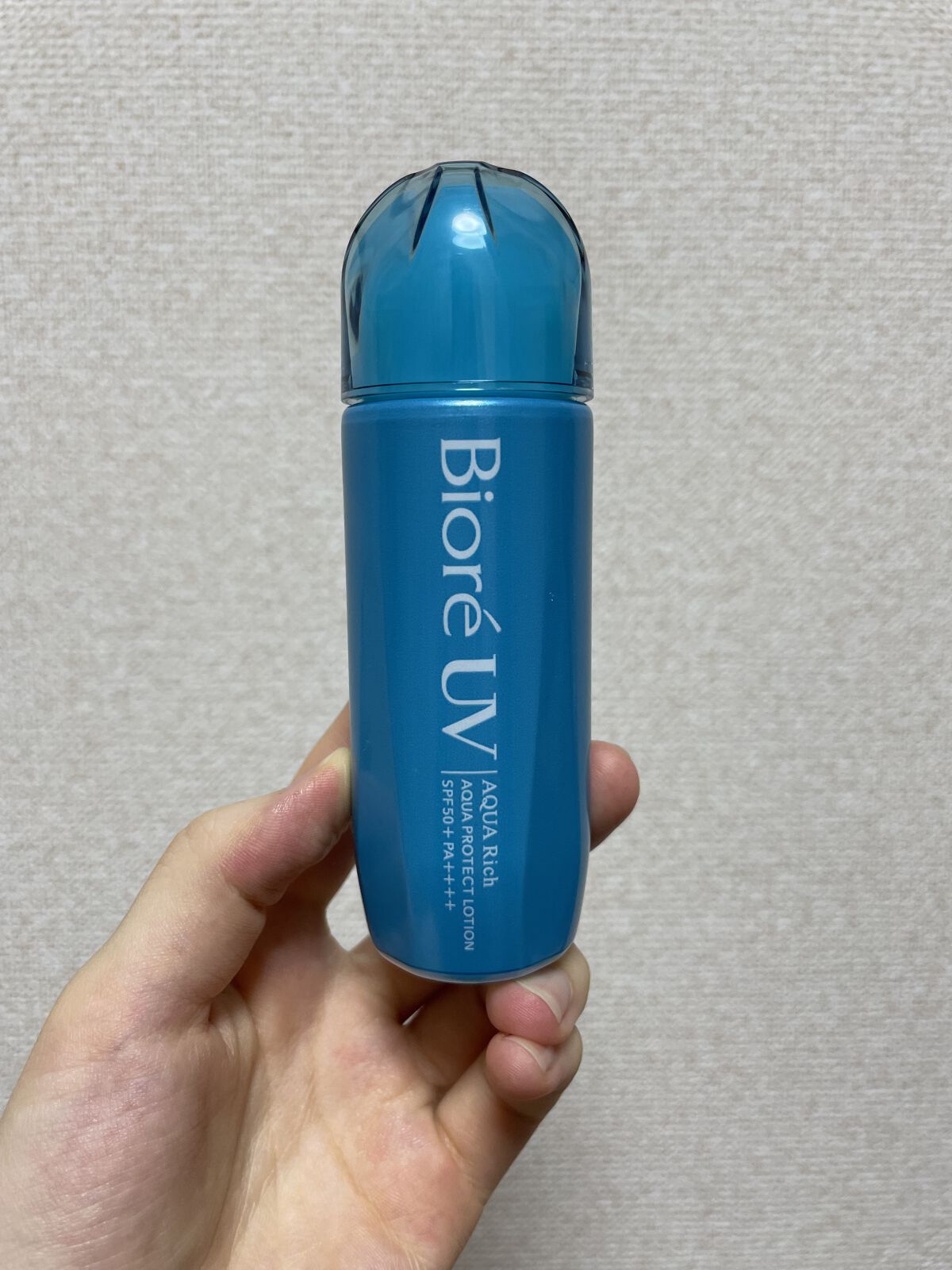 ビオレUV アクアリッチ アクアプロテクトローション(水層パック)/ビオレ/日焼け止めローションを使ったクチコミ（1枚目）