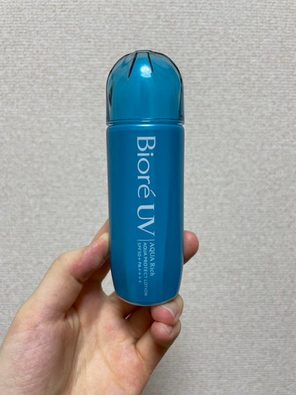 ビオレUV アクアリッチ アクアプロテクトローション(水層パック)/ビオレ/日焼け止めローションを使ったクチコミ(1枚目)