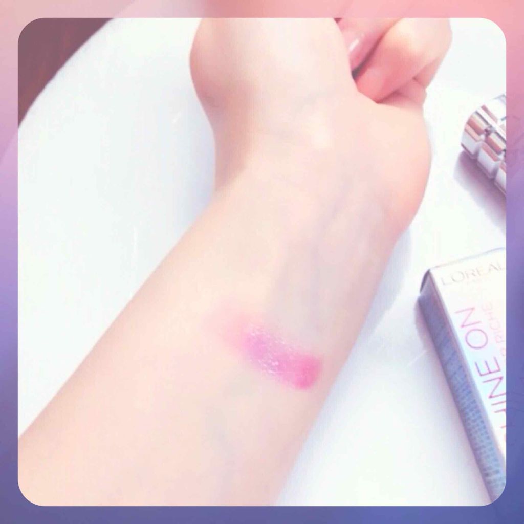 シャインオン/ロレアル パリ/口紅を使ったクチコミ（3枚目）