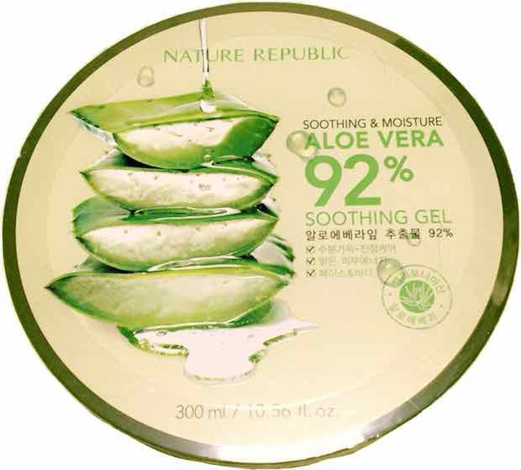 マイルド&モイスチャーアロエジェル/ネイチャーリパブリック/ボディローションを使ったクチコミ(1枚目)