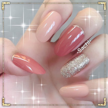 ネイル エナメル 411 オレンジ系/ちふれ/マニキュアを使ったクチコミ(2枚目)