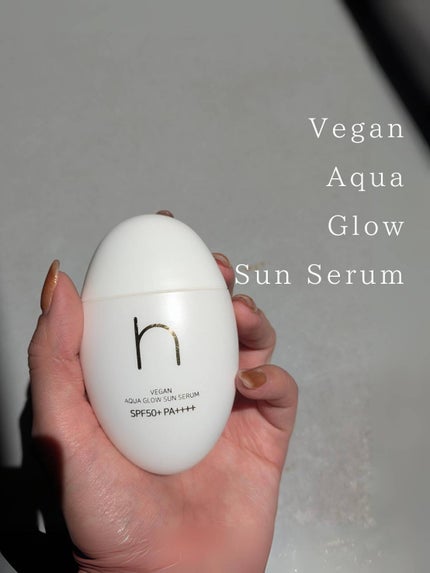 ヴィーガンアクアグロウサンセラム/HAMEL/日焼け止めローションを使ったクチコミ(1枚目)