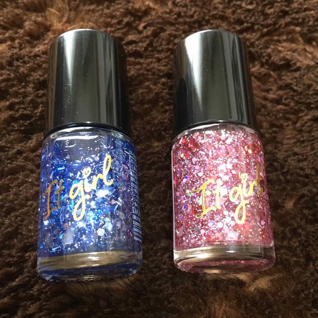 ITGグリッターネイル/DAISO/マニキュアを使ったクチコミ（1枚目）