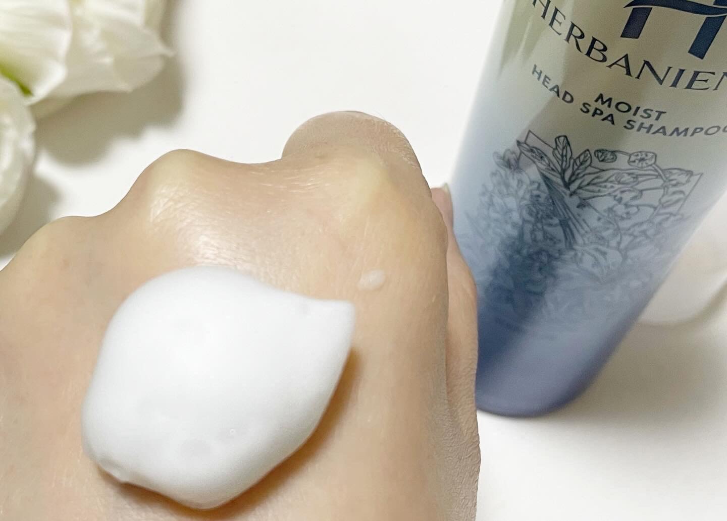 ハーバニエンス　炭酸ヘッドスパシャンプー_バニスパ/HERBANIENCE/市販シャンプーを使ったクチコミ（3枚目）