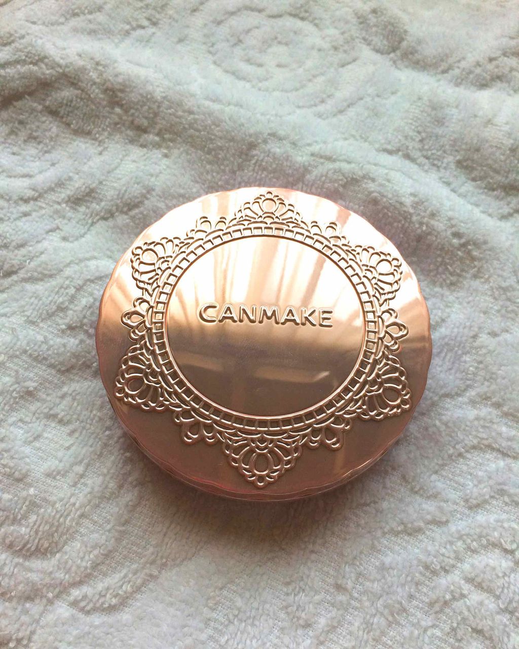 トランスペアレントフィニッシュパウダー/キャンメイク/プレストパウダーを使ったクチコミ（1枚目）