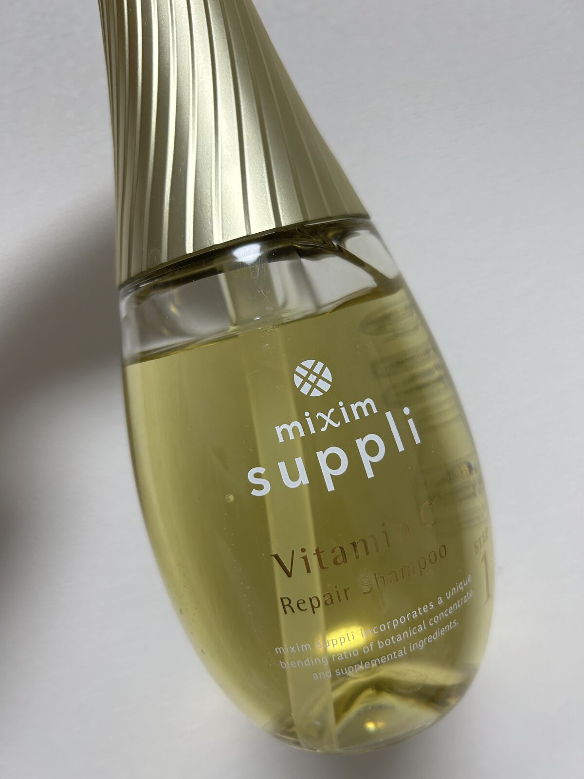 ビタミン リペアシャンプー／コラーゲン リペアヘアトリートメント/mixim suppli/市販シャンプーを使ったクチコミ（1枚目）