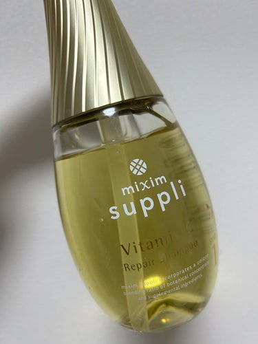 mixim suppli

ビタミン リペアシャンプー／コラーゲン リペアヘアトリートメント

シャンプー本体440ml


とてもいい匂いで、おすすめのシャンプーです！！


パッケージもとてもかわいい！！！の画像 その0
