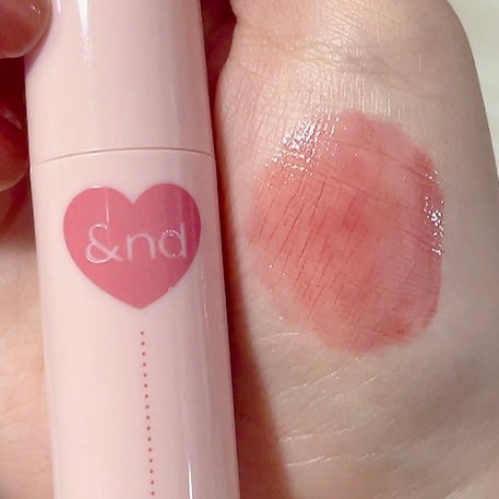 アンドバイロムアンド グラッシーボムティント/&nd by rom&nd/リップティントを使ったクチコミ(3枚目)