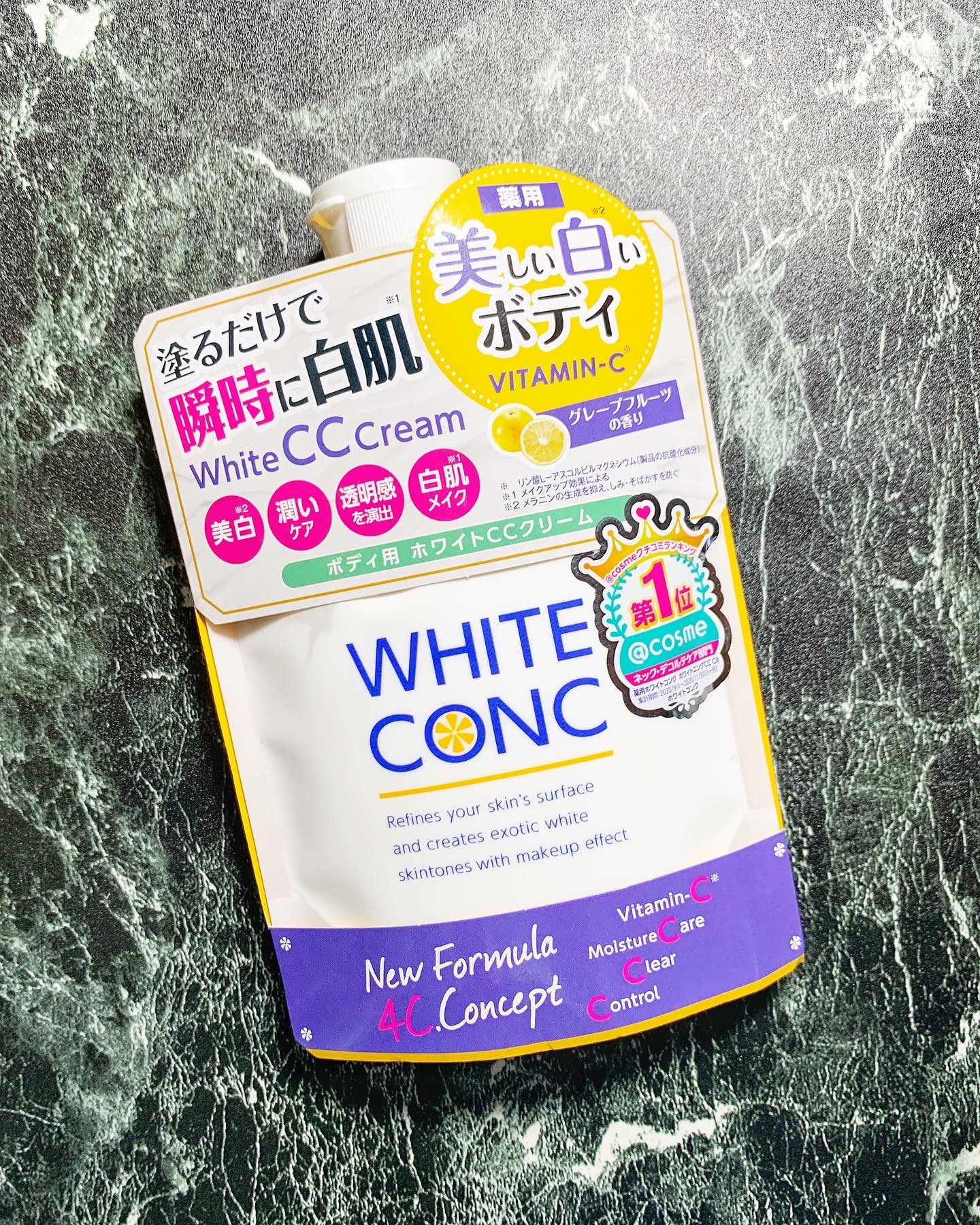 薬用ホワイトコンク ホワイトニングCC CII/ホワイトコンク/ボディクリームを使ったクチコミ（1枚目）