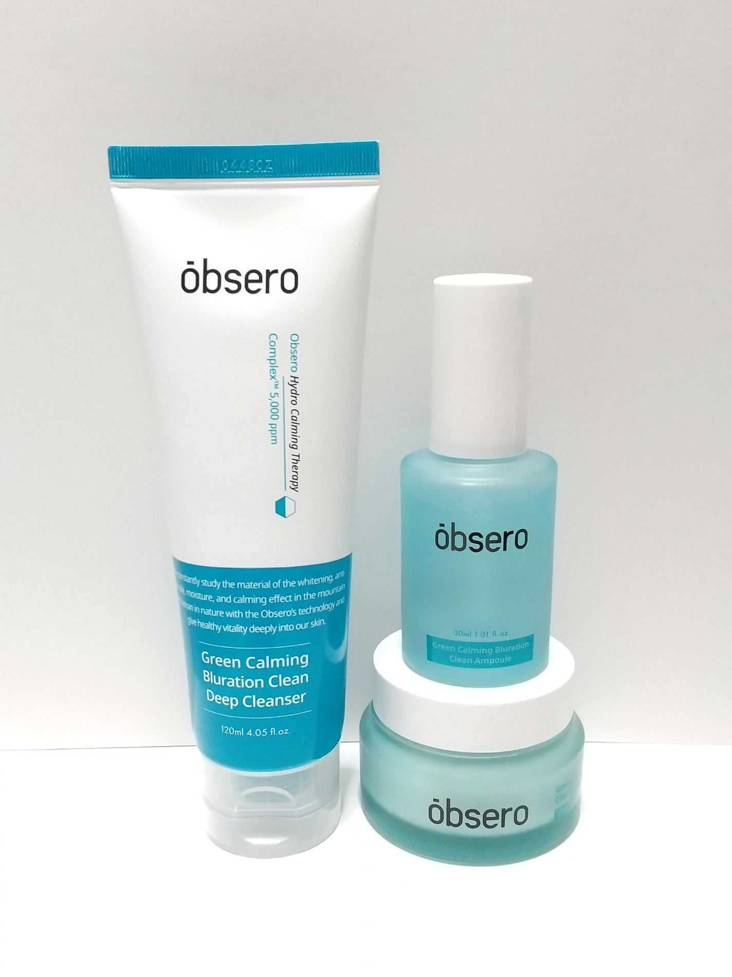 グリーンカーミングブルーレーションクリーンクーリムプラス/obsero/フェイスクリームを使ったクチコミ(3枚目)