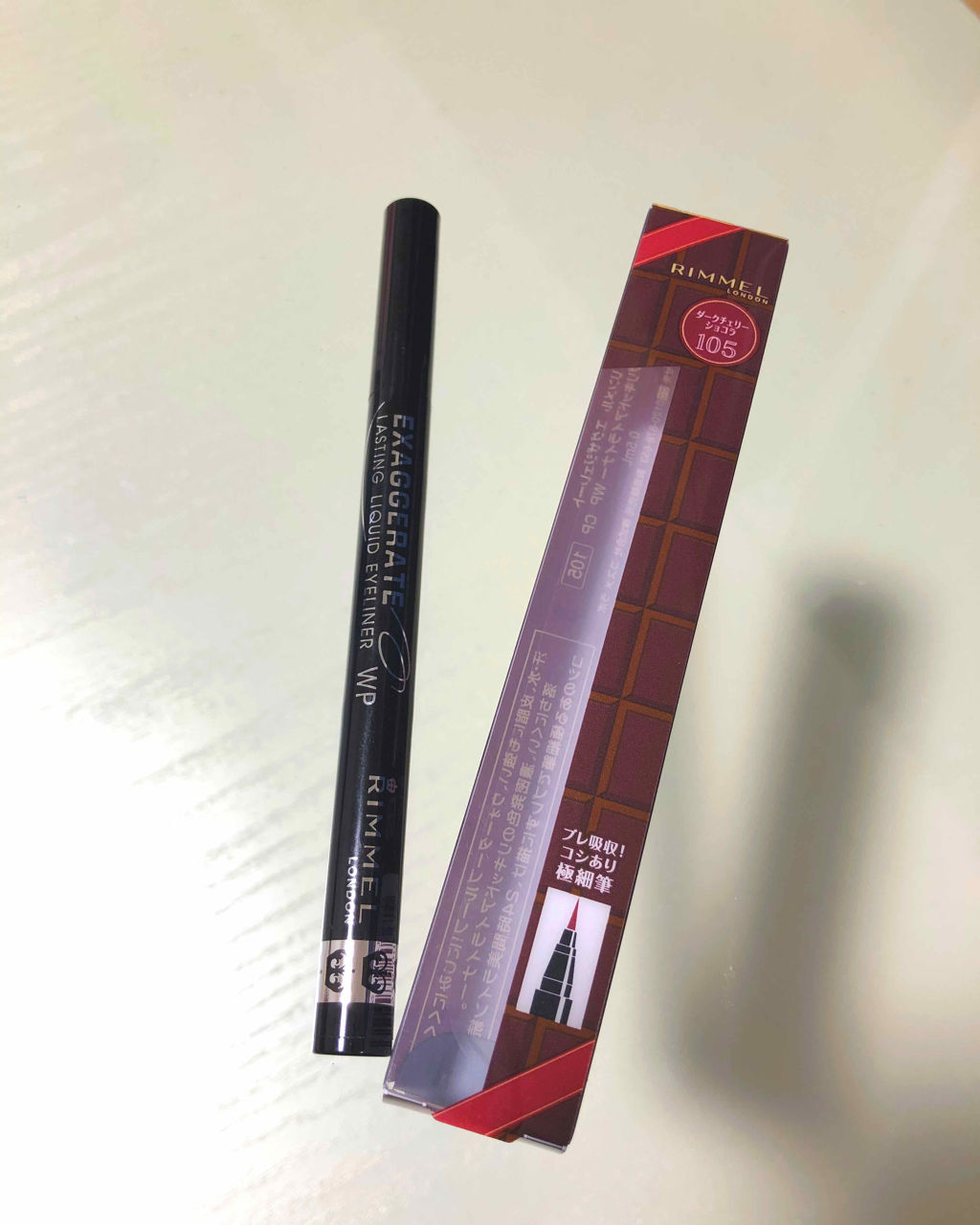 エグザジェレート ラスティングリキッドアイライナー WP/リンメル ロンドン/リキッドアイライナーを使ったクチコミ（1枚目）