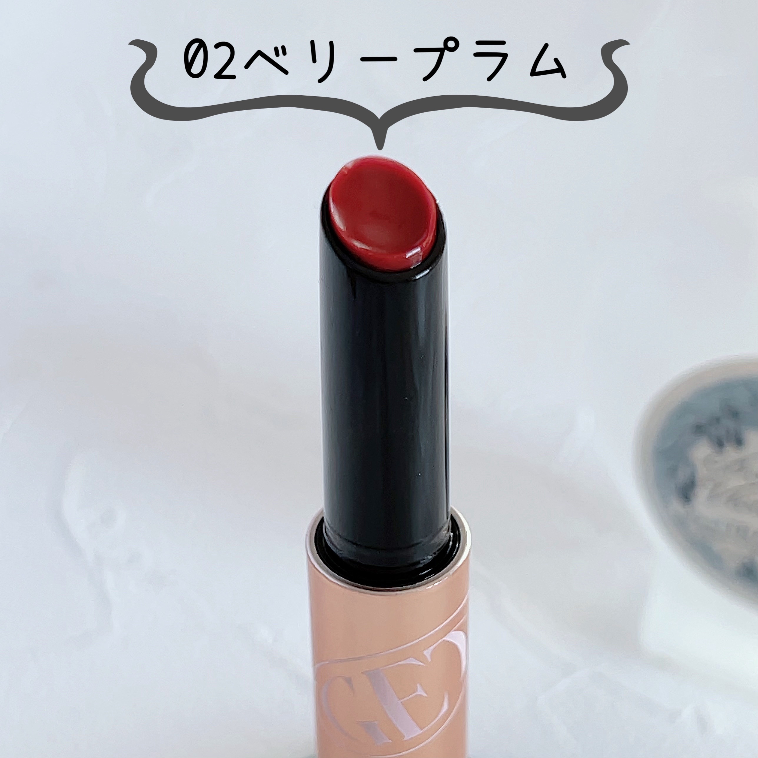 ゲットイットティントグレーズバーム/TONYMOLY/リップティントを使ったクチコミ（2枚目）