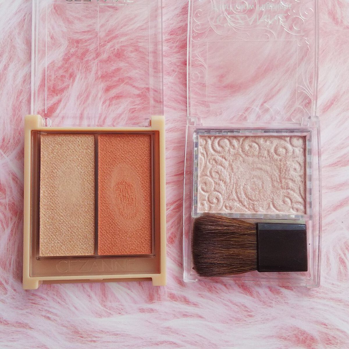 フェイスグロウカラー/CEZANNE/クリームハイライトを使ったクチコミ（2枚目）