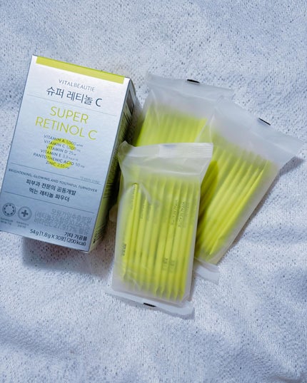 スーパーレチノールC/VITALBEAUTIE/美容サプリメントを使ったクチコミ(5枚目)