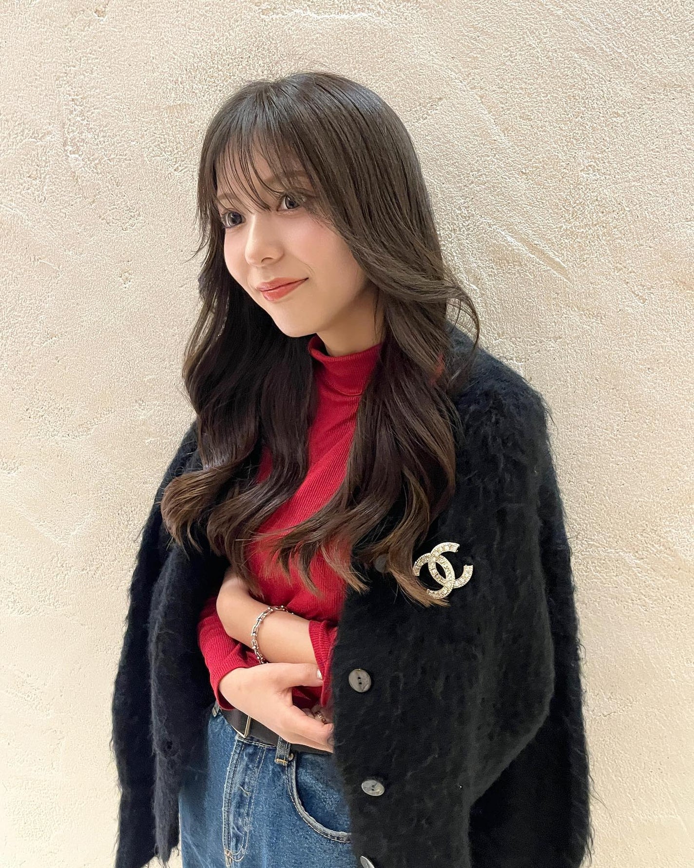 HARUNA on LIPS 「暗めでも柔らかいカラーが人気🩷オリーブと、ラベンダーが透明感強..」(2枚目)