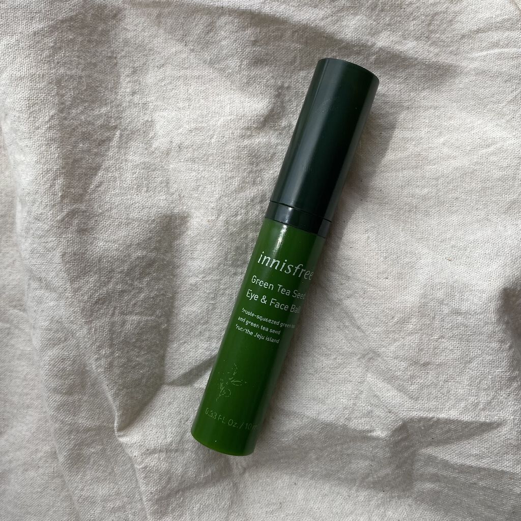 グリーンティーシード アイ＆フェイスボール/innisfree/美容液を使ったクチコミ（1枚目）