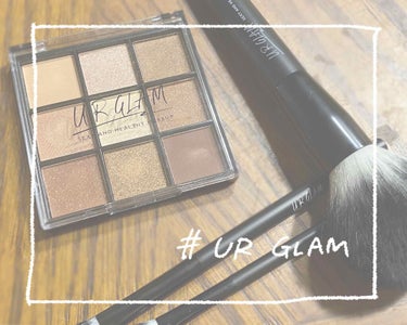 UR GLAM　BLOOMING EYE COLOR PALETTE/U R GLAM/アイシャドウパレットを使ったクチコミ（1枚目）