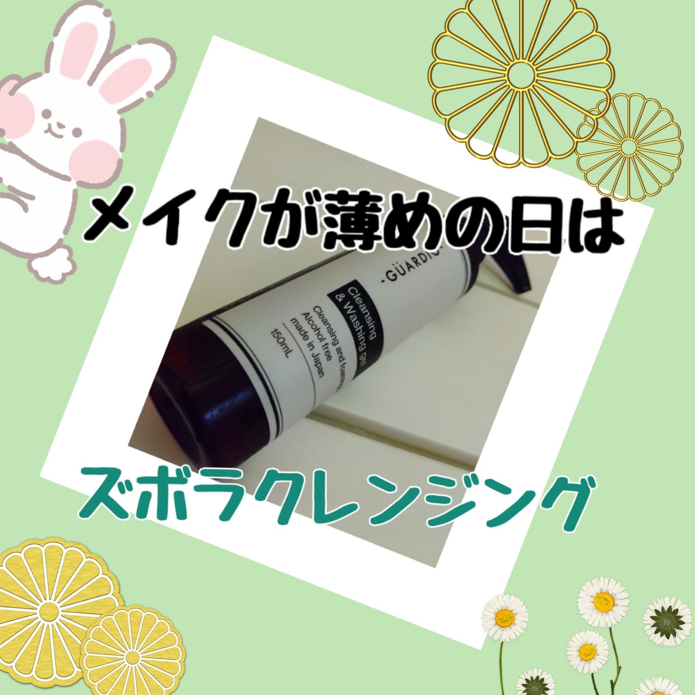 クレンジング&ウォッシュジェル GUARDIO