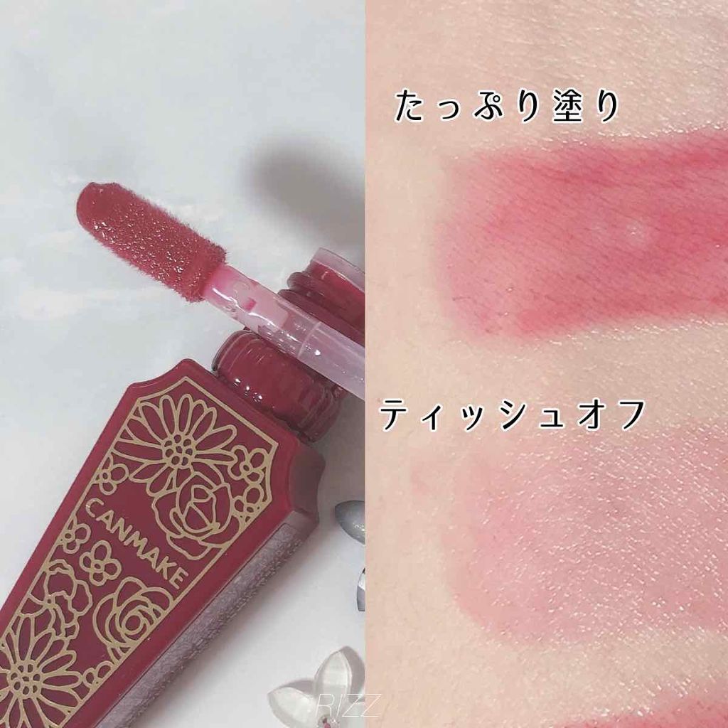 リップティントシロップ/キャンメイク/リップティントを使ったクチコミ（2枚目）