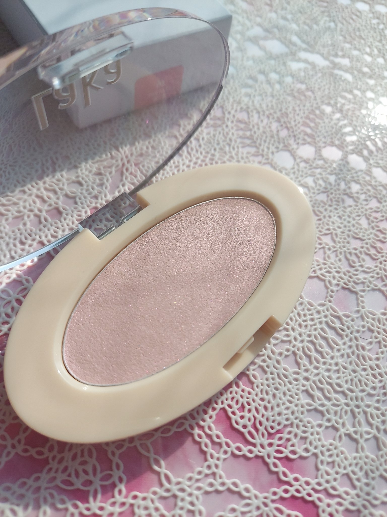 ドリームビームハイライター/Laka/パウダーハイライトを使ったクチコミ（3枚目）