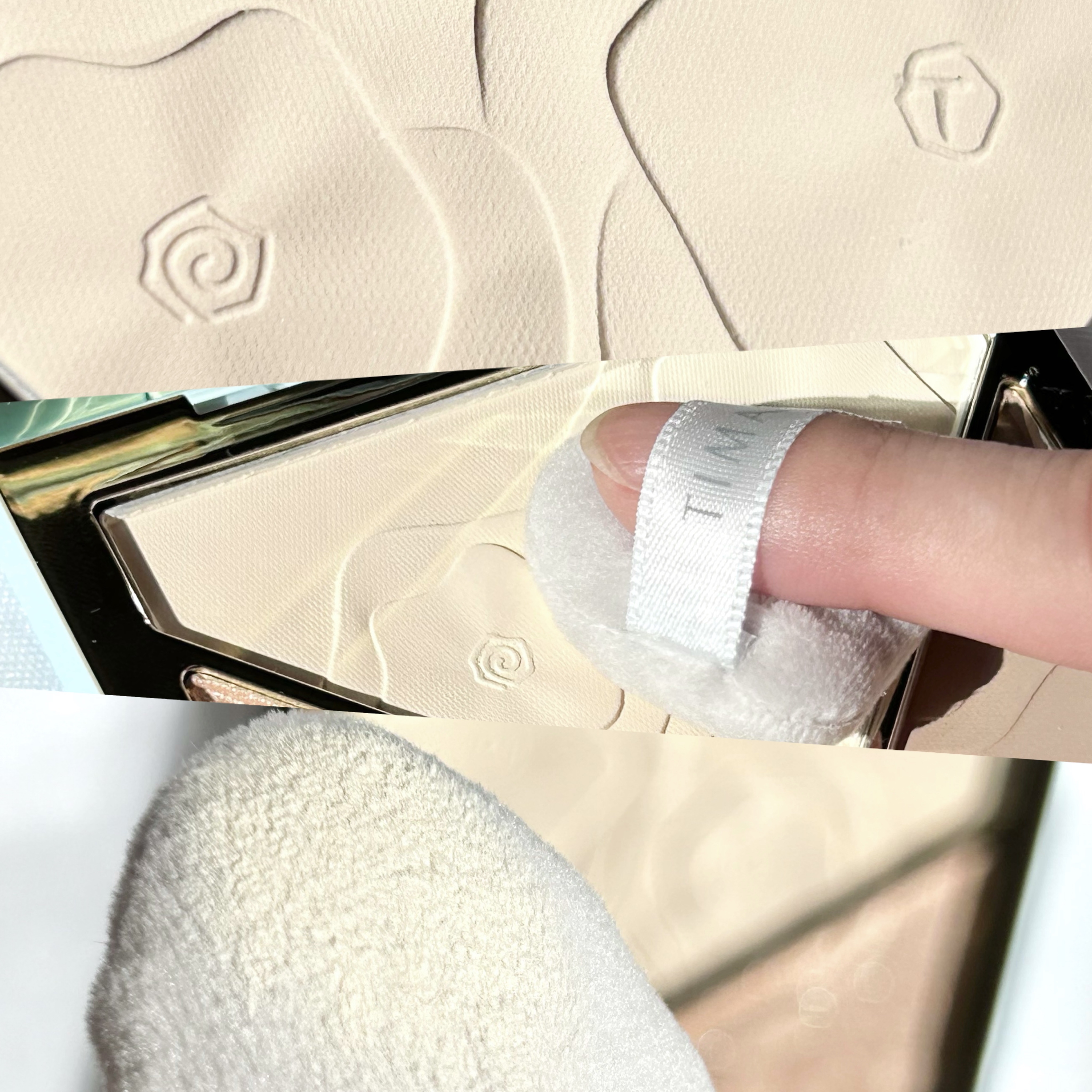 ハイライトシェーディングパレット/TIMAGE/パウダーハイライトを使ったクチコミ（3枚目）