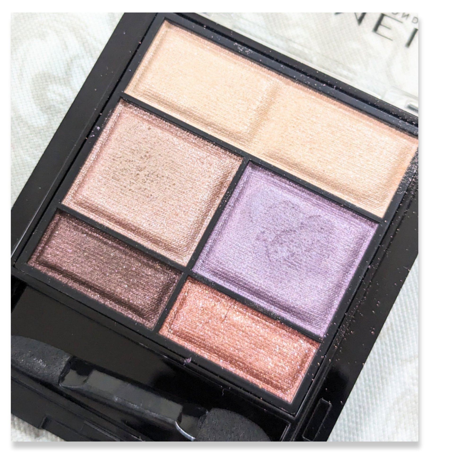 ワンダー スウィート アイシャドウ 008 神秘的なオーラを放つ アールグレイショコラ/リンメル ロンドン/アイシャドウパレットを使ったクチコミ（3枚目）