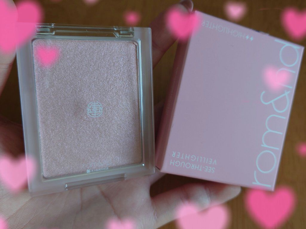 ヴェールライター/rom&nd/パウダーハイライトを使ったクチコミ（1枚目）