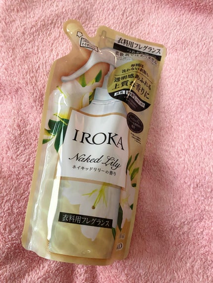 衣料用フレグランス ミスト ネイキッドリリー つめかえ用/IROKA/ファブリックミストの画像