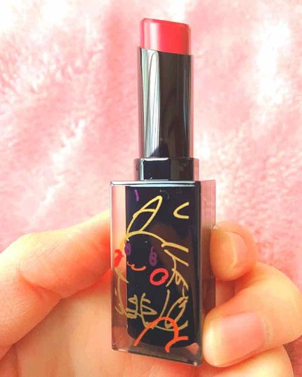 ルージュ アンリミテッド ラッカーシャイン<2019年クリスマスコフレ限定>/shu uemura/口紅を使ったクチコミ(1枚目)