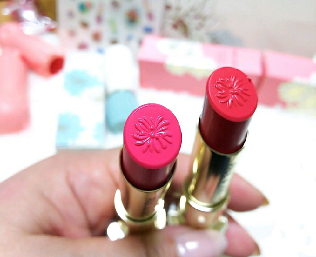 リップスティック N 215 野イチゴ/PAUL & JOE BEAUTE/口紅を使ったクチコミ（3枚目）