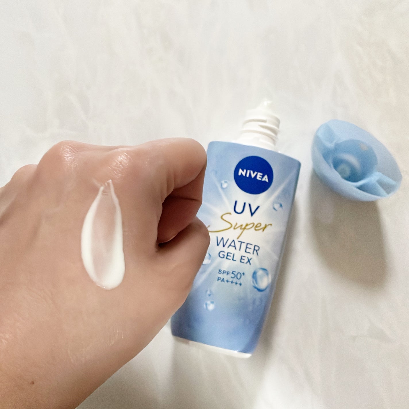 ニベアUV ウォータージェルEX/ニベア/日焼け止めジェルを使ったクチコミ(8枚目)