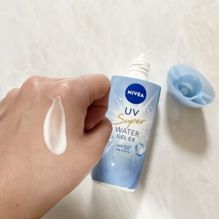 ニベアUV ウォータージェルEX/ニベア/日焼け止めジェルを使ったクチコミ(8枚目)