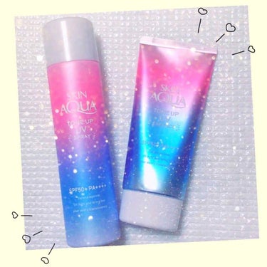 スキンアクア SPF50＋ PA＋＋＋＋
トーンアップUVエッセンス 80ｇ
トーンアップUVスプレー 70ｇ
(顔・からだ用)

「「「日焼け止めの季節ですね」」」

最近話題のスキンアクアトーンアッ