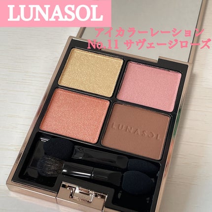 アイカラーレーション/LUNASOL/アイシャドウパレットを使ったクチコミ(1枚目)