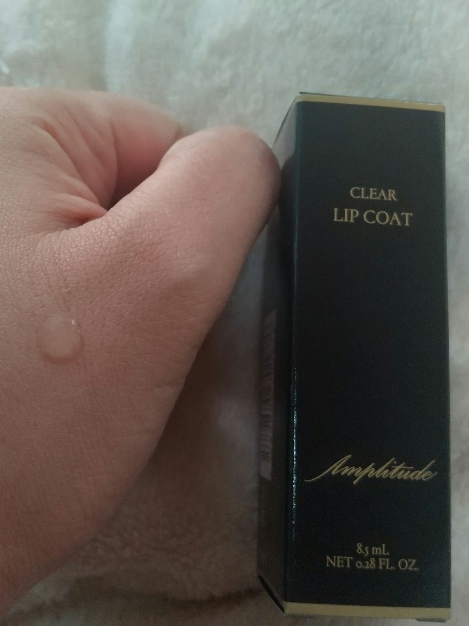 クリア リップコート/Amplitude/リップオイルを使ったクチコミ（3枚目）