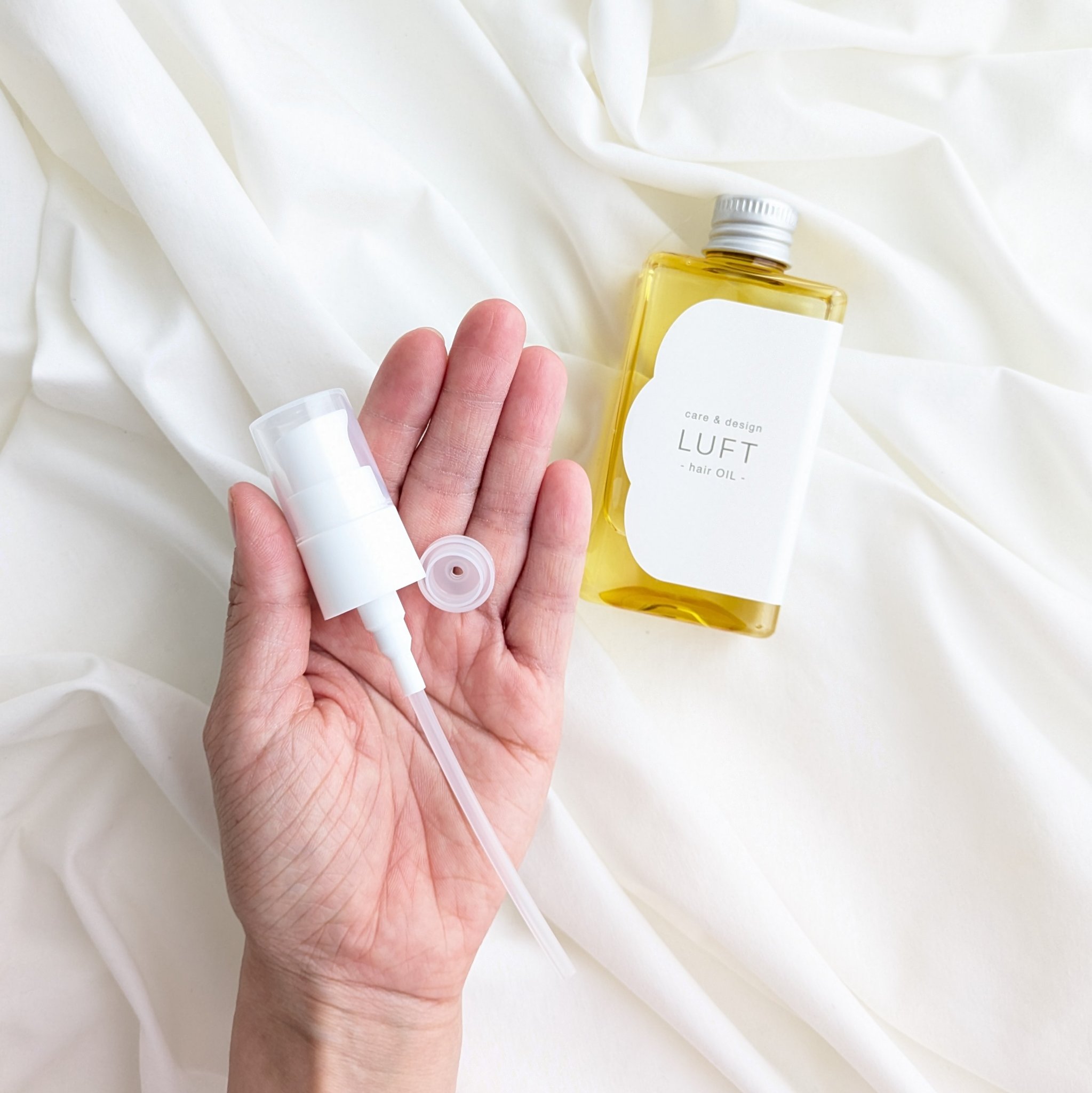 ケア＆デザイン オイルH/LUFT/ヘアオイルを使ったクチコミ（2枚目）