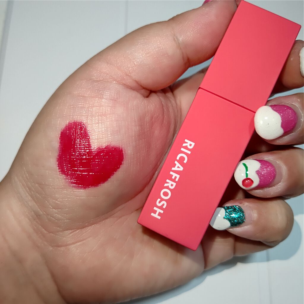 ジューシーリブティント/RICAFROSH/リップティントを使ったクチコミ(1枚目)