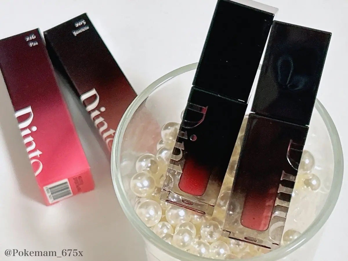 ブラーグロイリップティント/Dinto/リップティントを使ったクチコミ(3枚目)