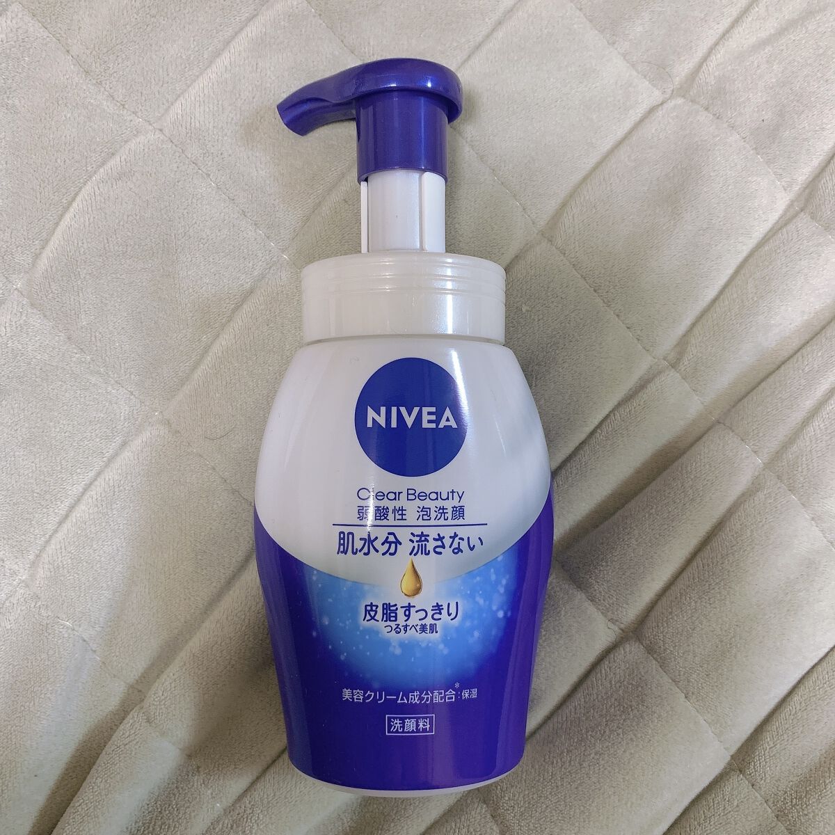 ニベア クリアビューティー弱酸性泡洗顔 皮脂すっきり 本体 150ml/ニベア/泡洗顔を使ったクチコミ（2枚目）